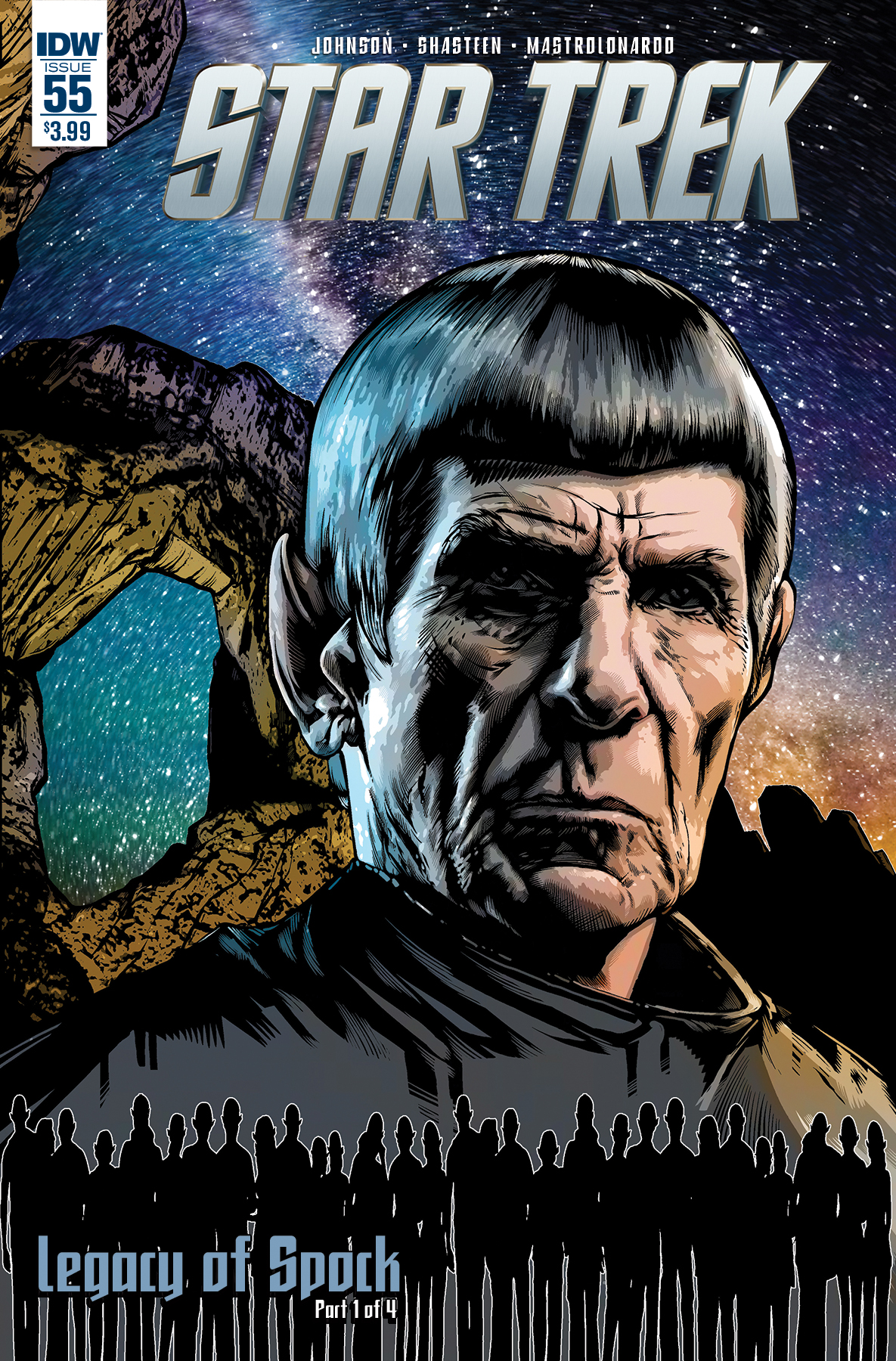 Star Trek #55 Legacy of Spock Part One Cover