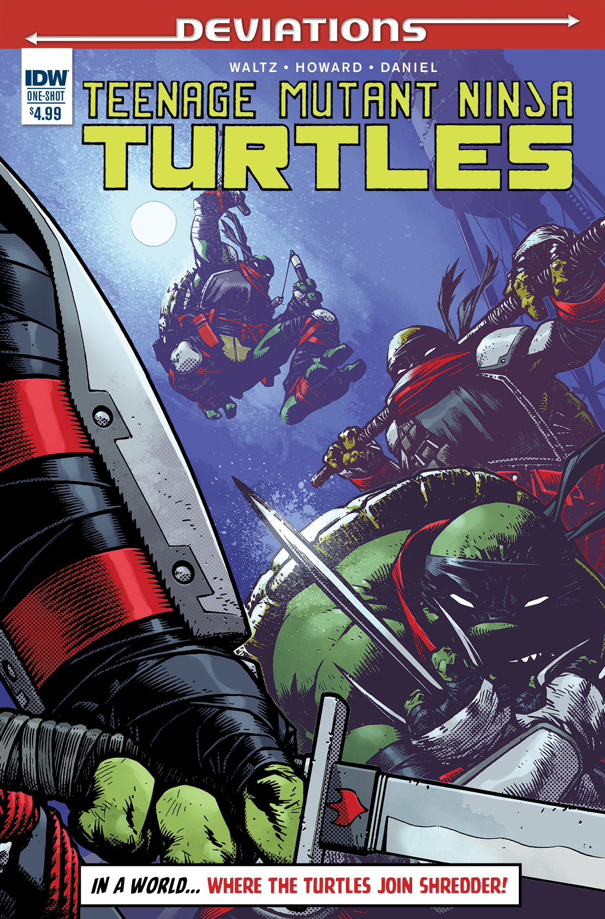 Teenage Mutant Ninja Turtles Deviations Cover