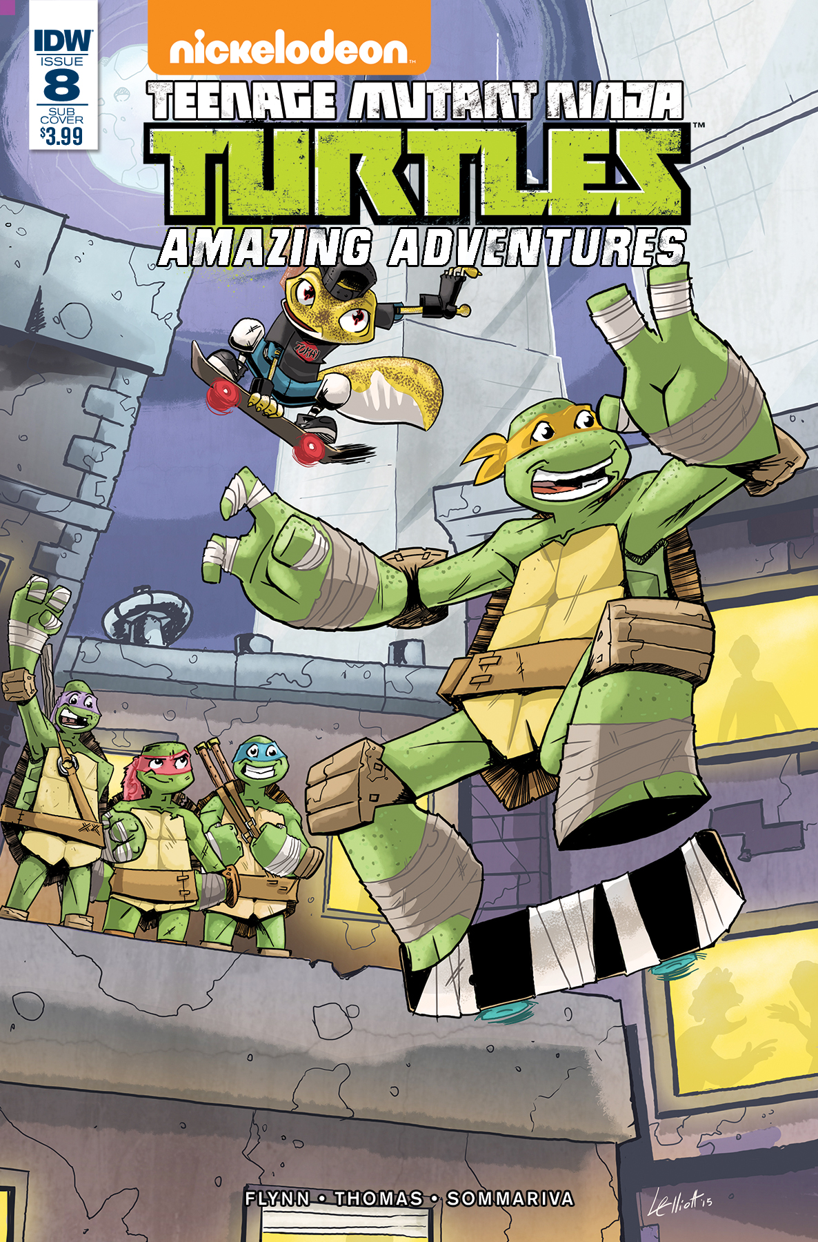 Teenage Mutant Ninja Turtles: Amazing Adventures #8 Cover