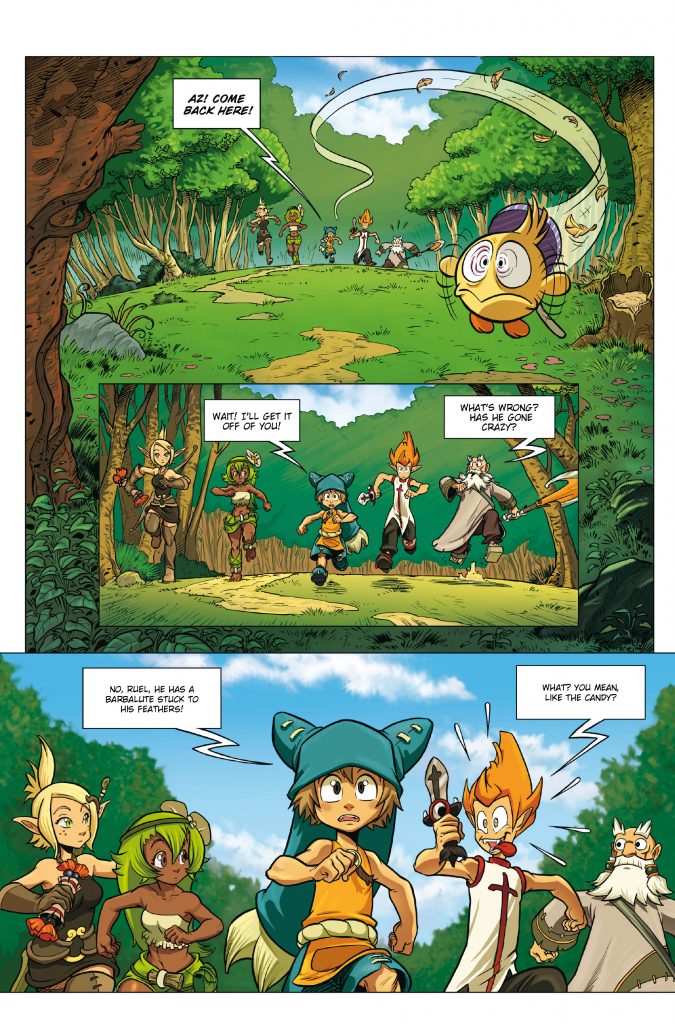 Wakfu #1 Preview Page