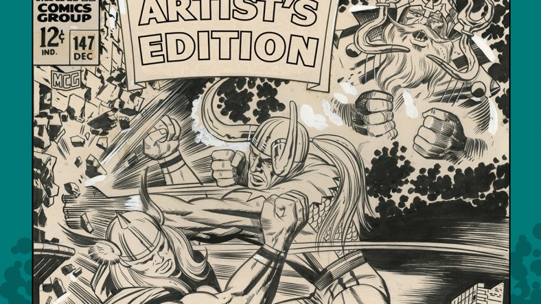 Jack Kirby's The Might Thor Artist's Edition Cover