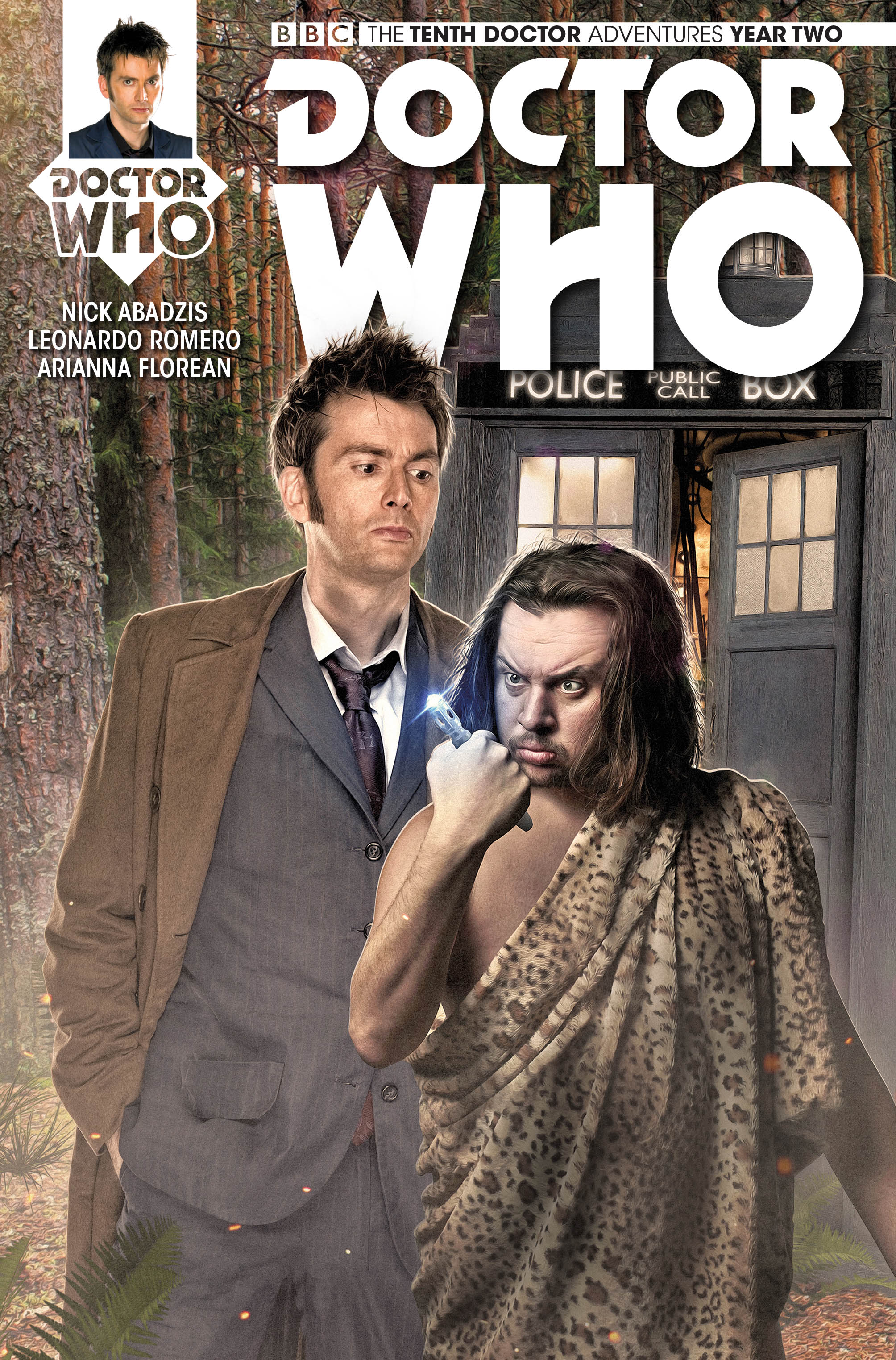 Doctor Who: The Tenth Doctor: Year Two #4 Cover