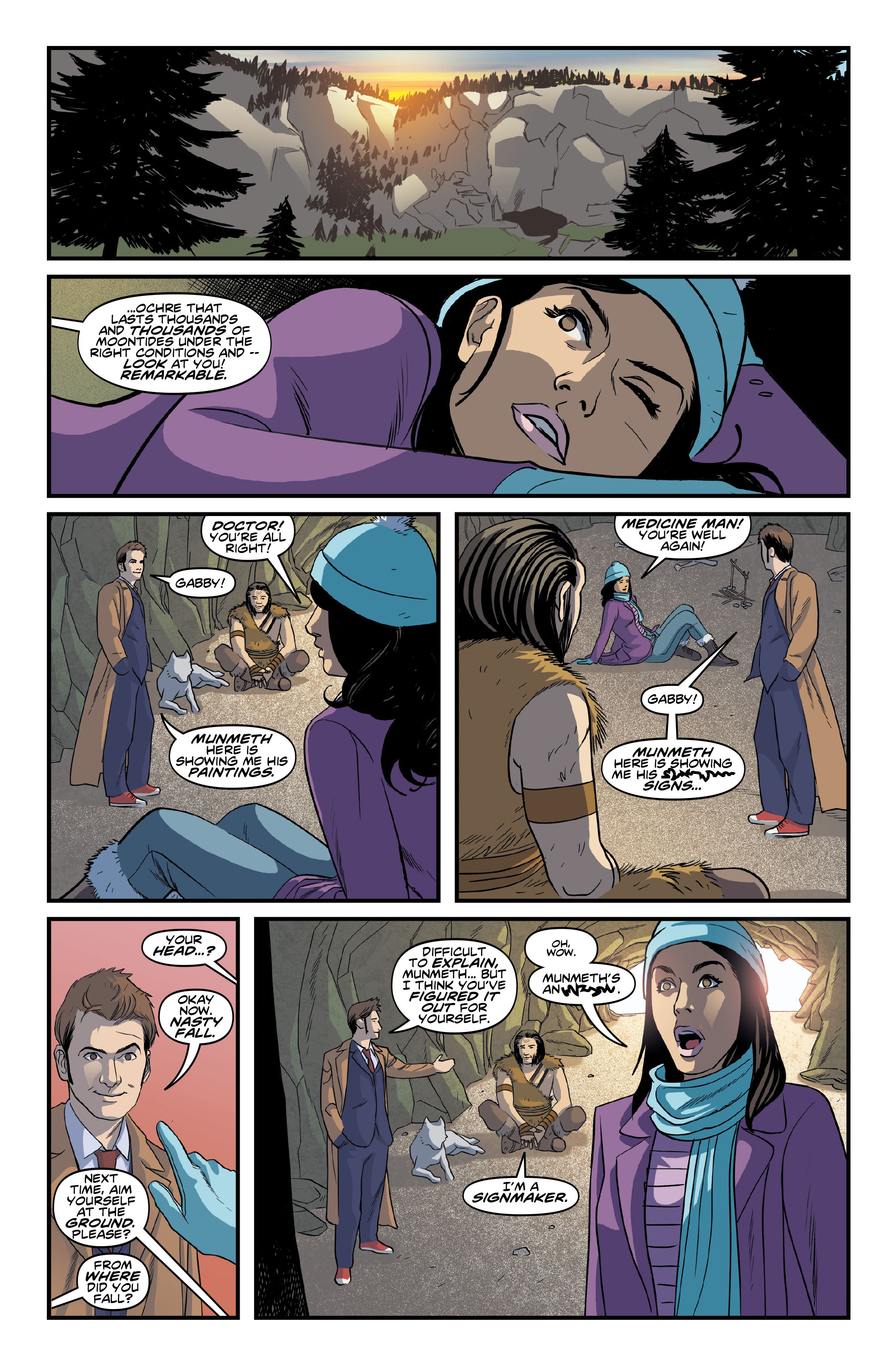 Doctor Who: The Tenth Doctor: Year Two #4 Preview Page