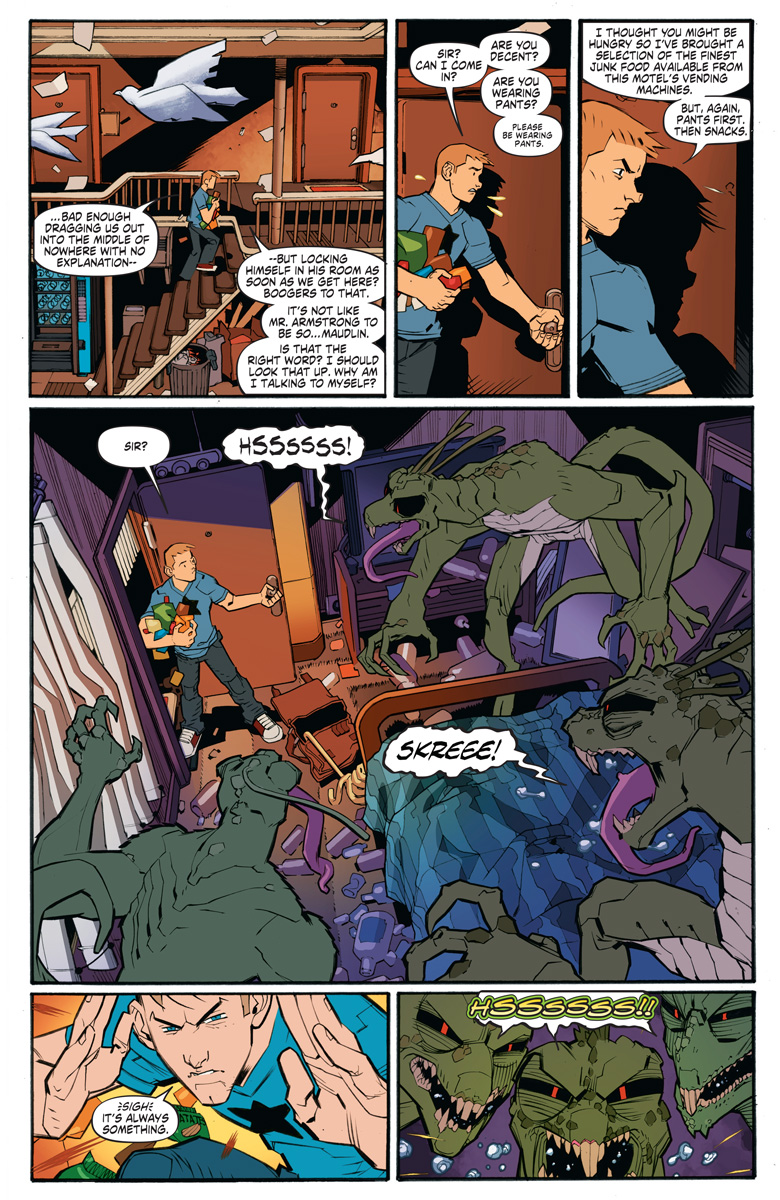 A&A: The Adventures of Archer & Armstrong #1 Preview Page