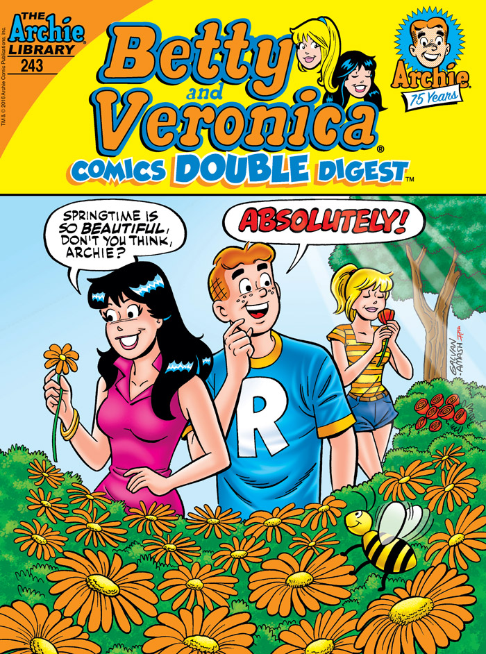 BETTY & VERONICA COMICS DOUBLE DIGEST #243 Cover