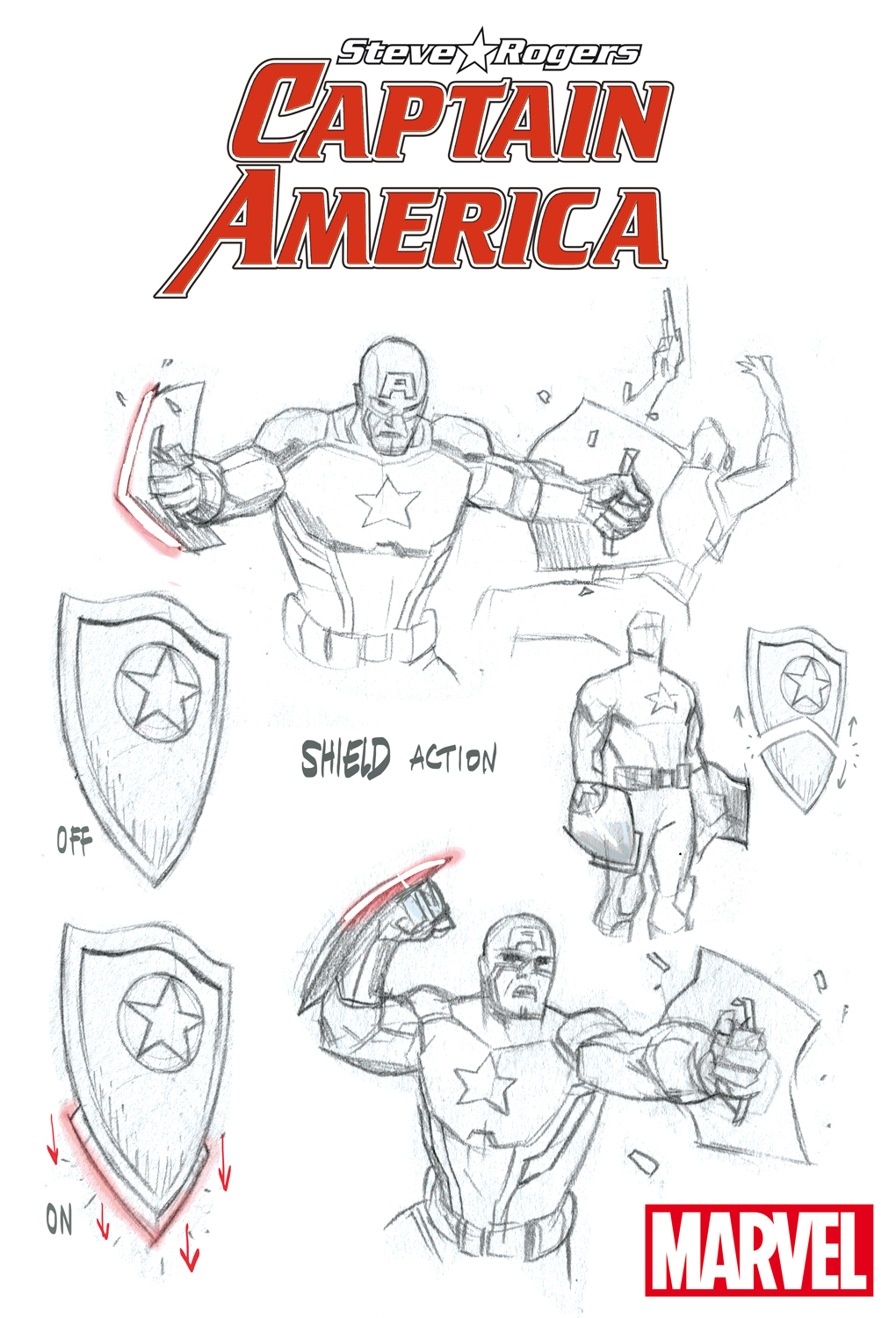 Captain America: Steve Rogers Character Design