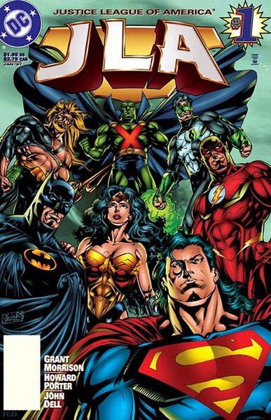 DC COMICS ESSENTIALS: JLA #1 Cover