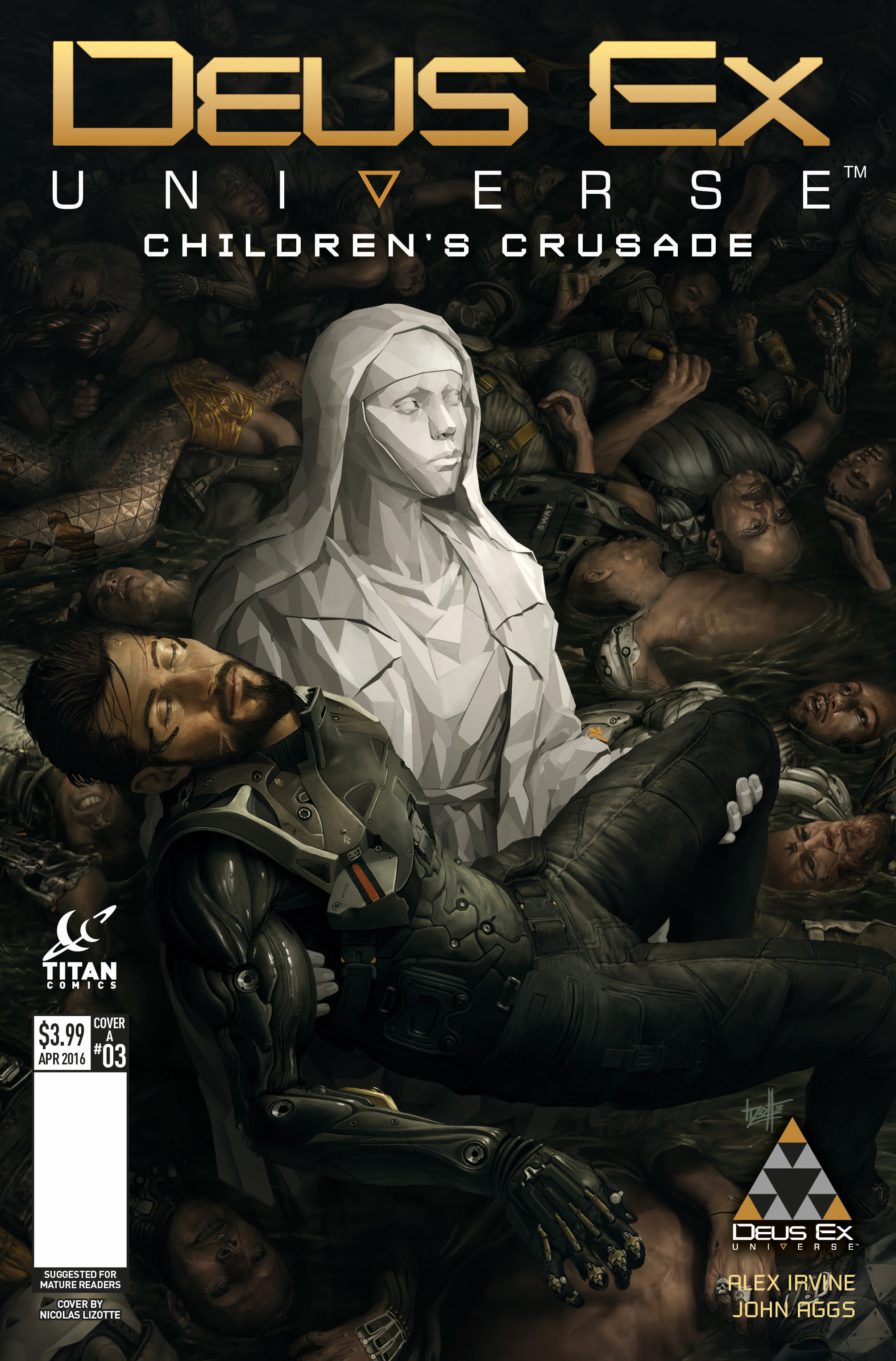 Deus Ex: Children's Crusade #3 Cover