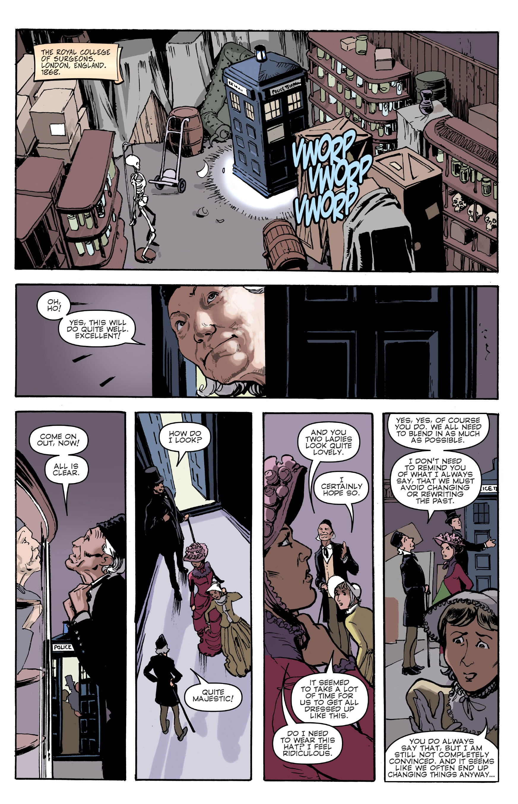 Doctor Who: Prisoners of Time Omnibus Preview Page