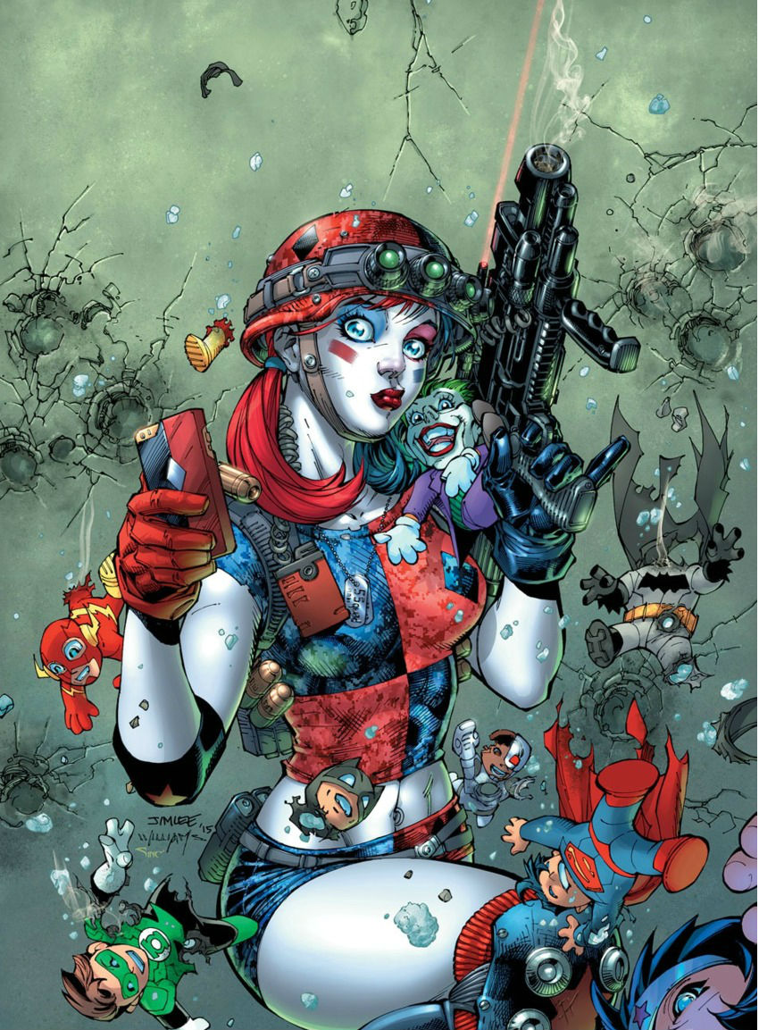 Harley Quinn and The Suicide Squad April Fool's Special #1 Cover