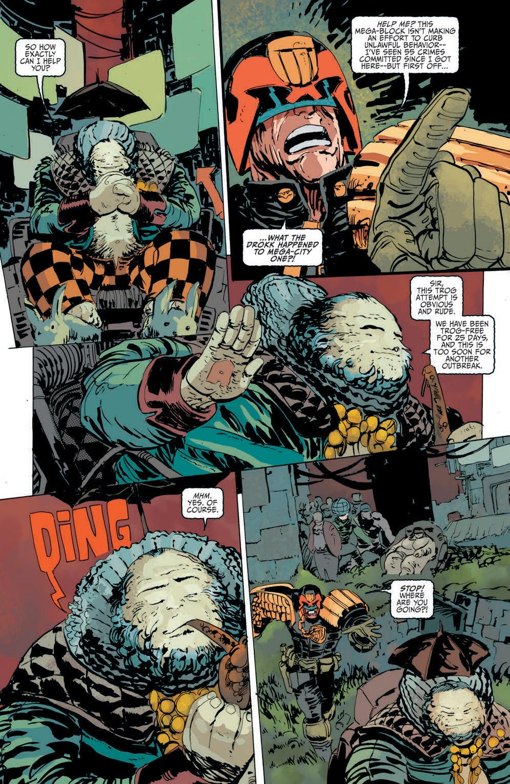Judge Dredd #2 Preview Page