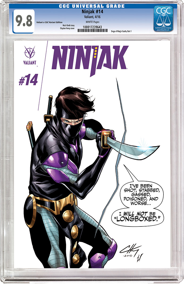 Ninjak #14 Cover
