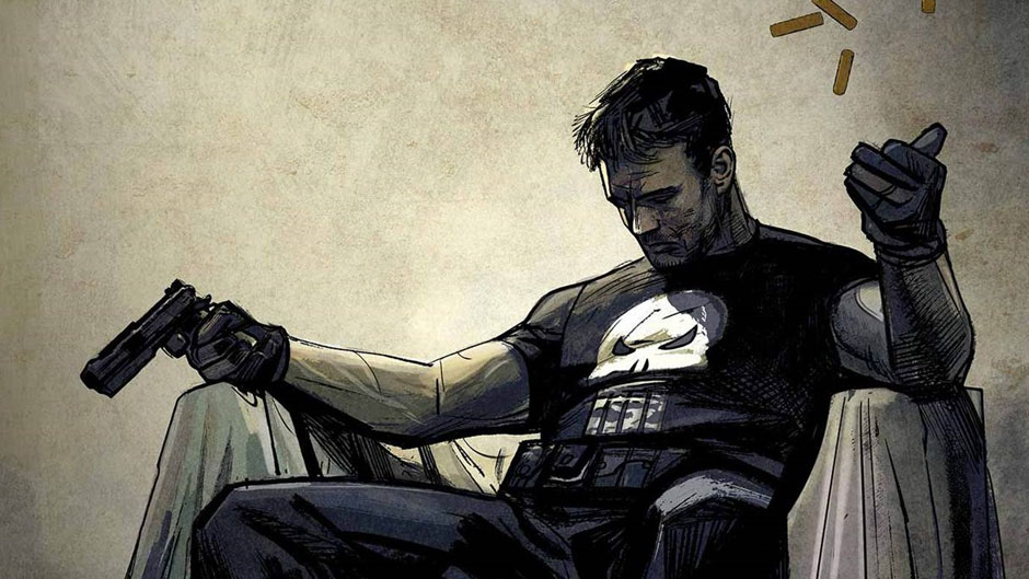 The Punisher #1 Variant Cover by Alex Maleev