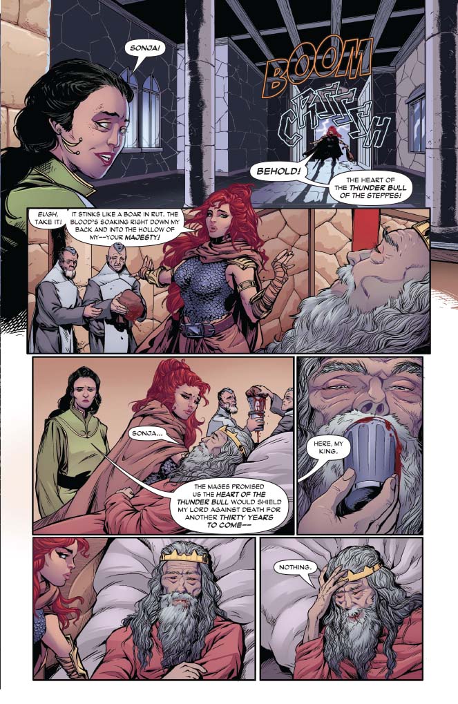 Red Sonja Vol. 3 #1 Preview Page