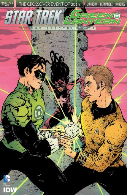 Star Trek/Green Lantern #2 Cover