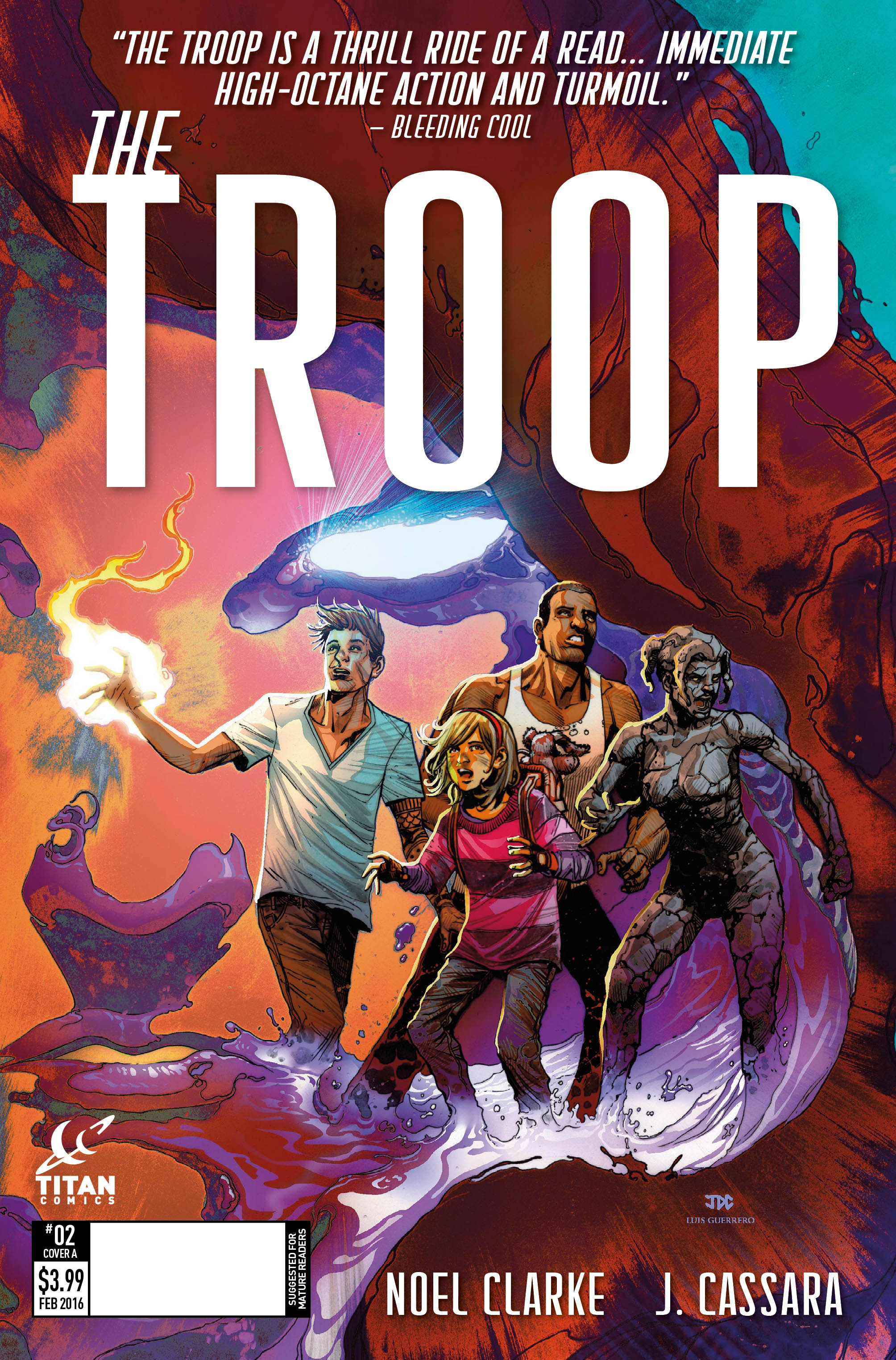 The Troop #2 Cover