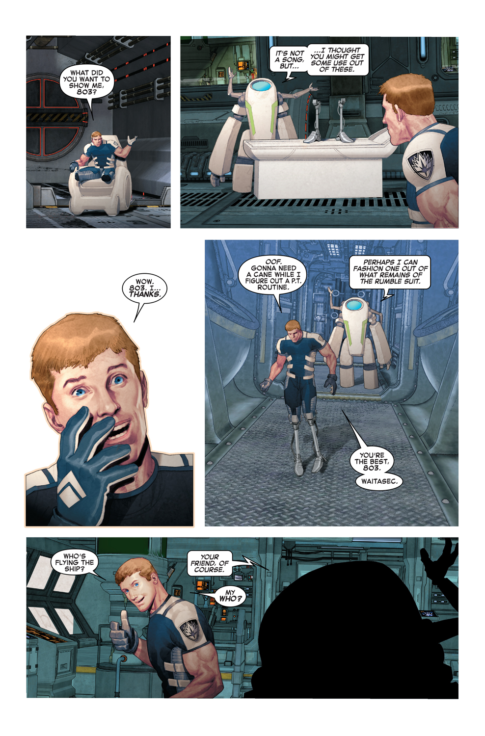 Venom: Space Knight #3 Preview Page