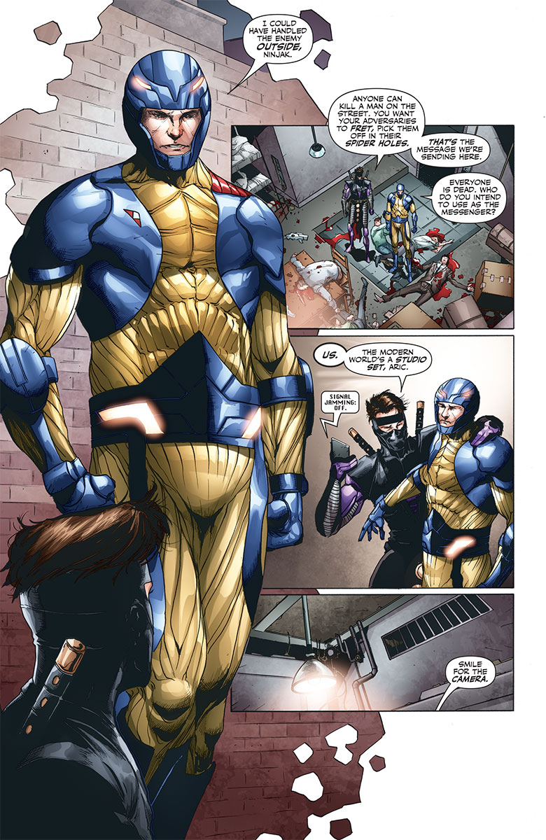 X-O Manowar #44 Preview Page