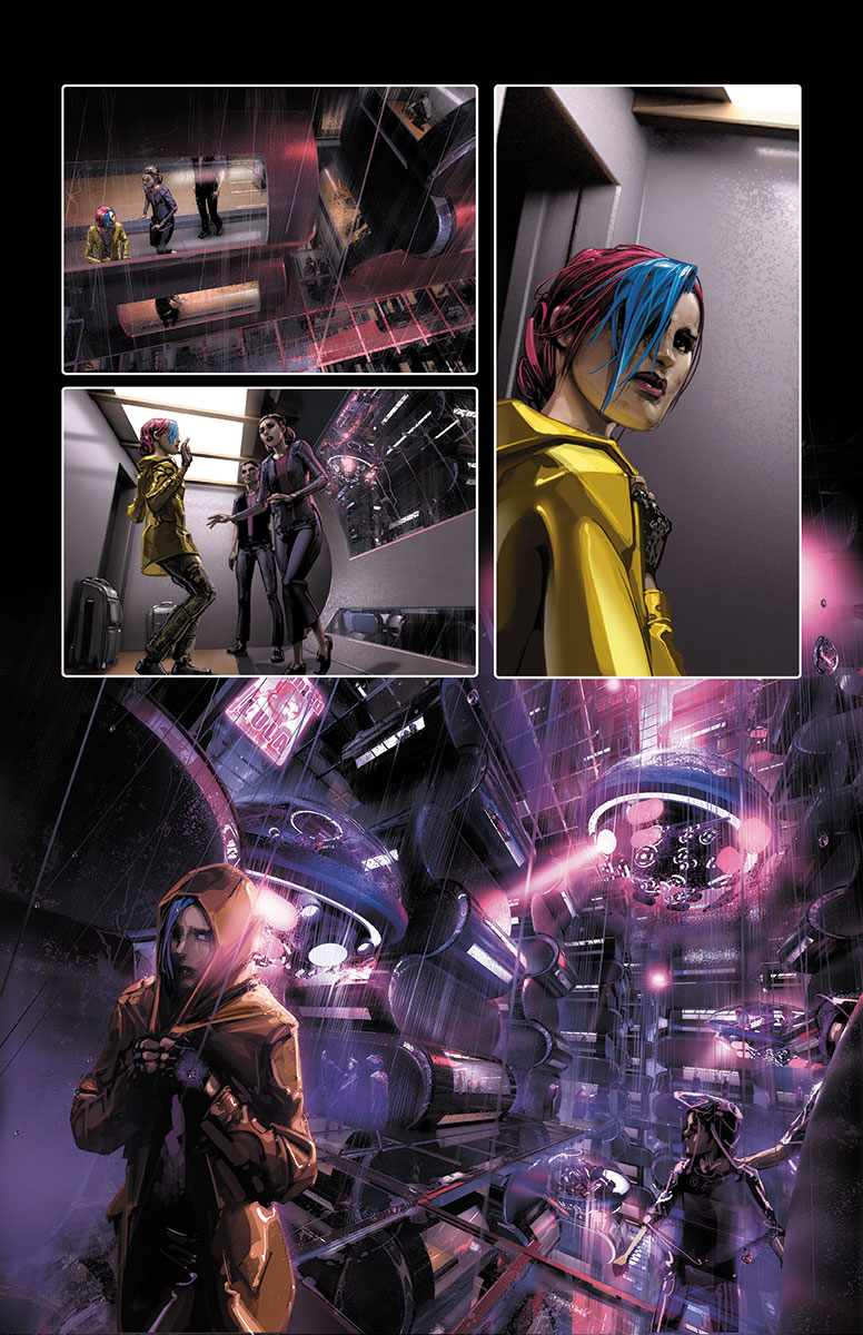 4001 A.D. #1 Preview Page