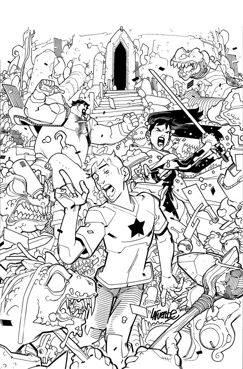 A&A: THE ADVENTURES OF ARCHER & ARMSTRONG #3 Cover