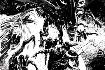 Aliens / Vampirella #6 Cover