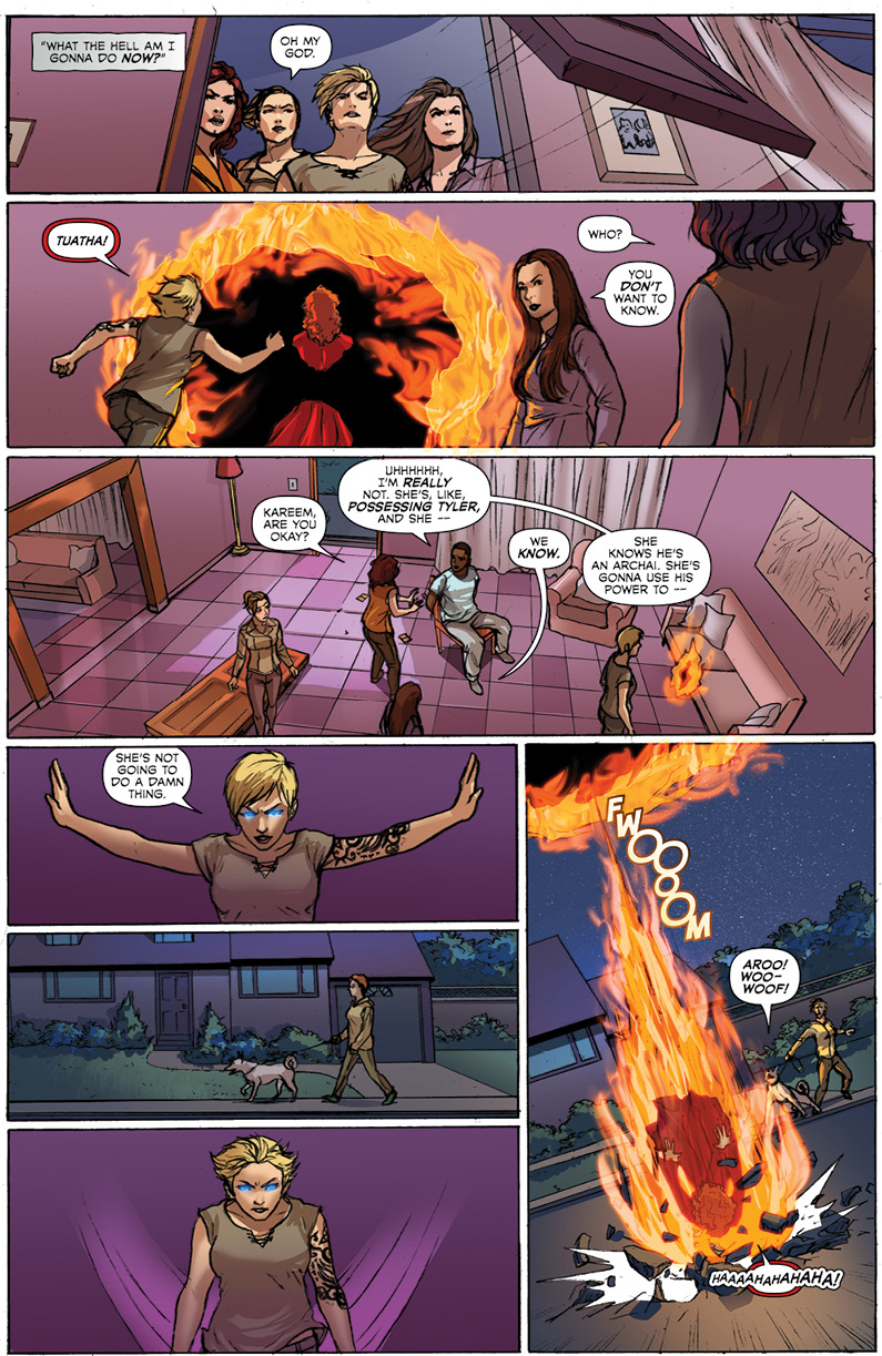 Charmed Season 10 #16 Preview Page