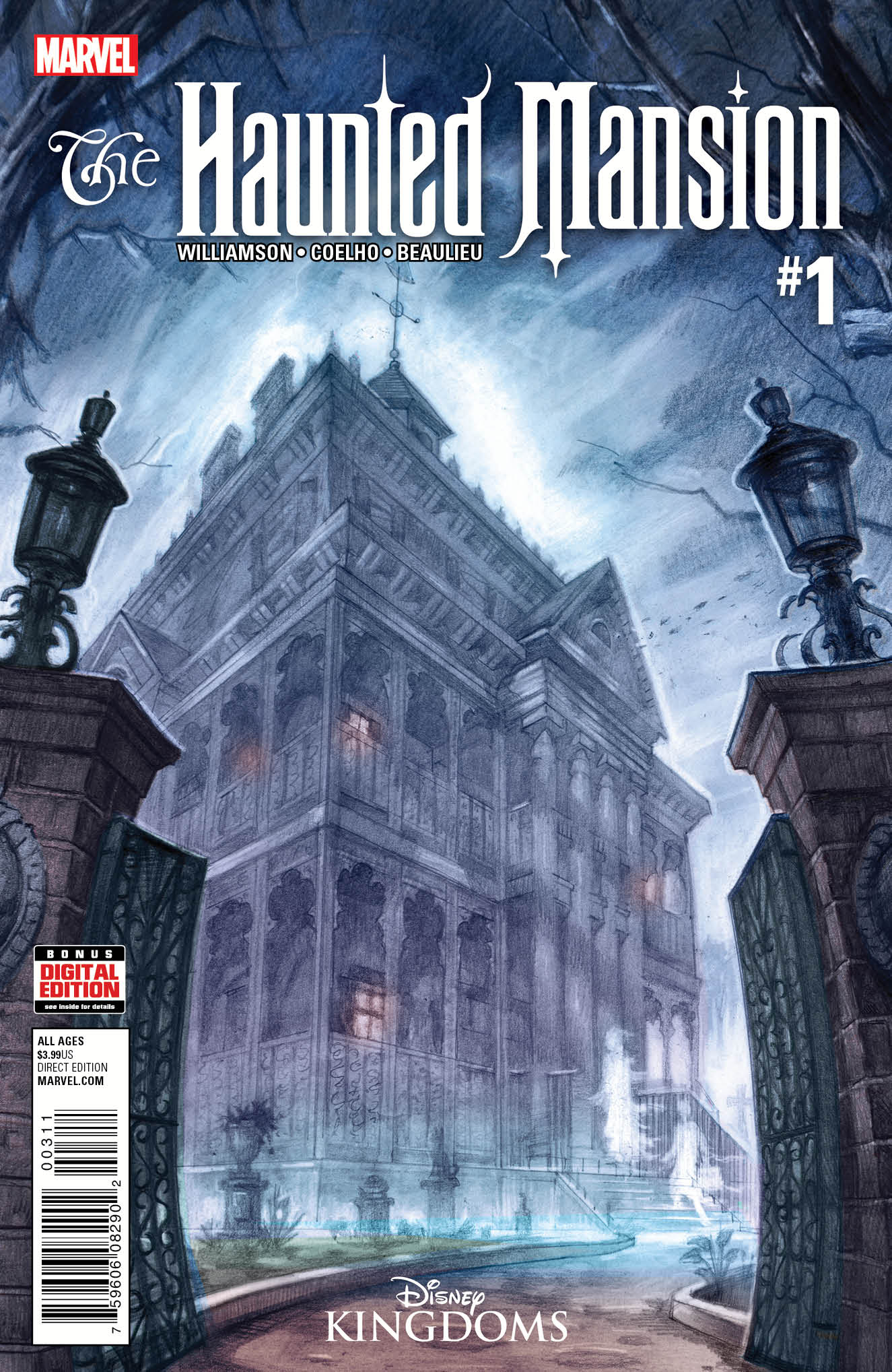 Haunted Mansion #1 Cover