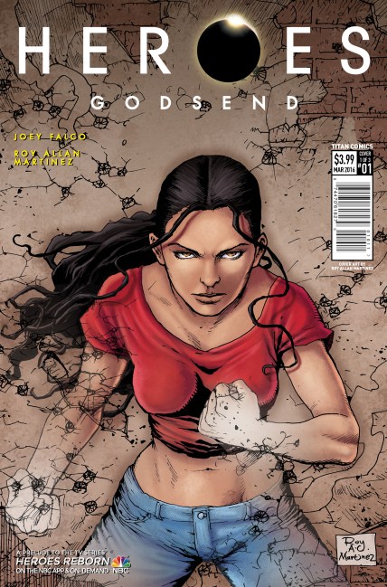 Heroes: Godsend #1 Cover