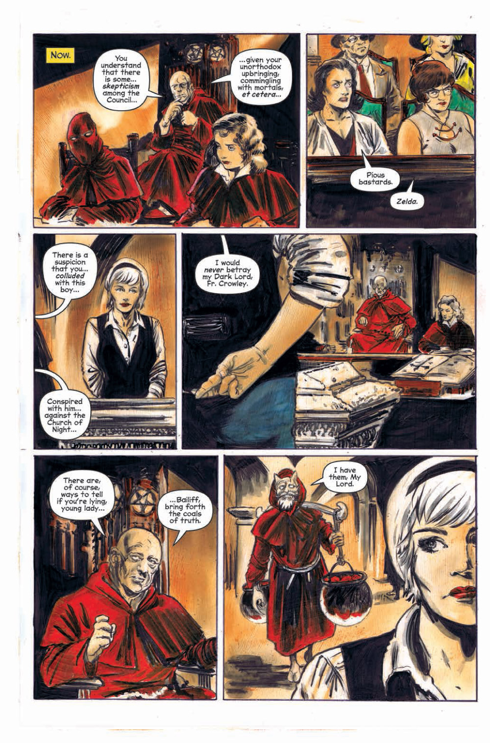 Chilling Adventures of Sabrina #5 First Look