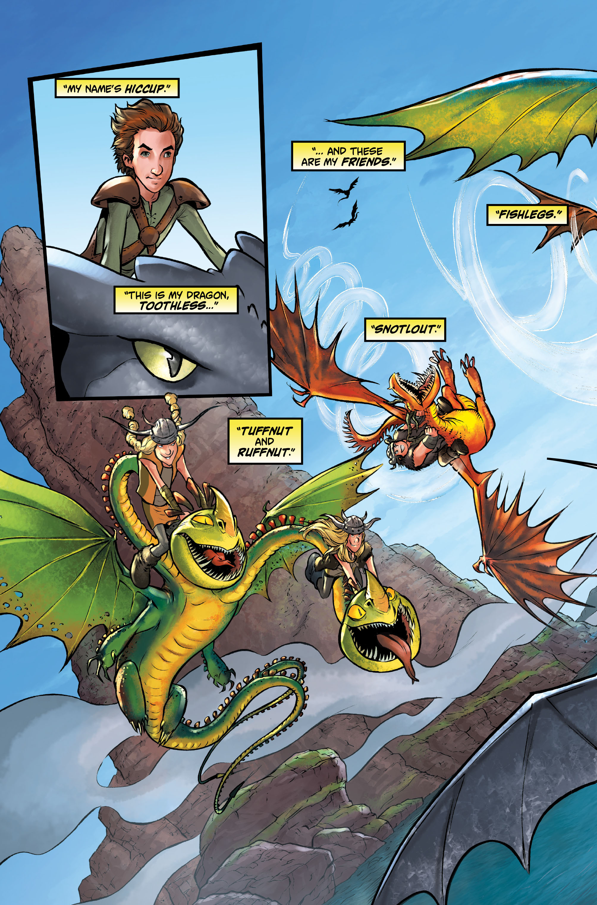 Dragons: Riders of Berk: Tales from Berk Preview Page