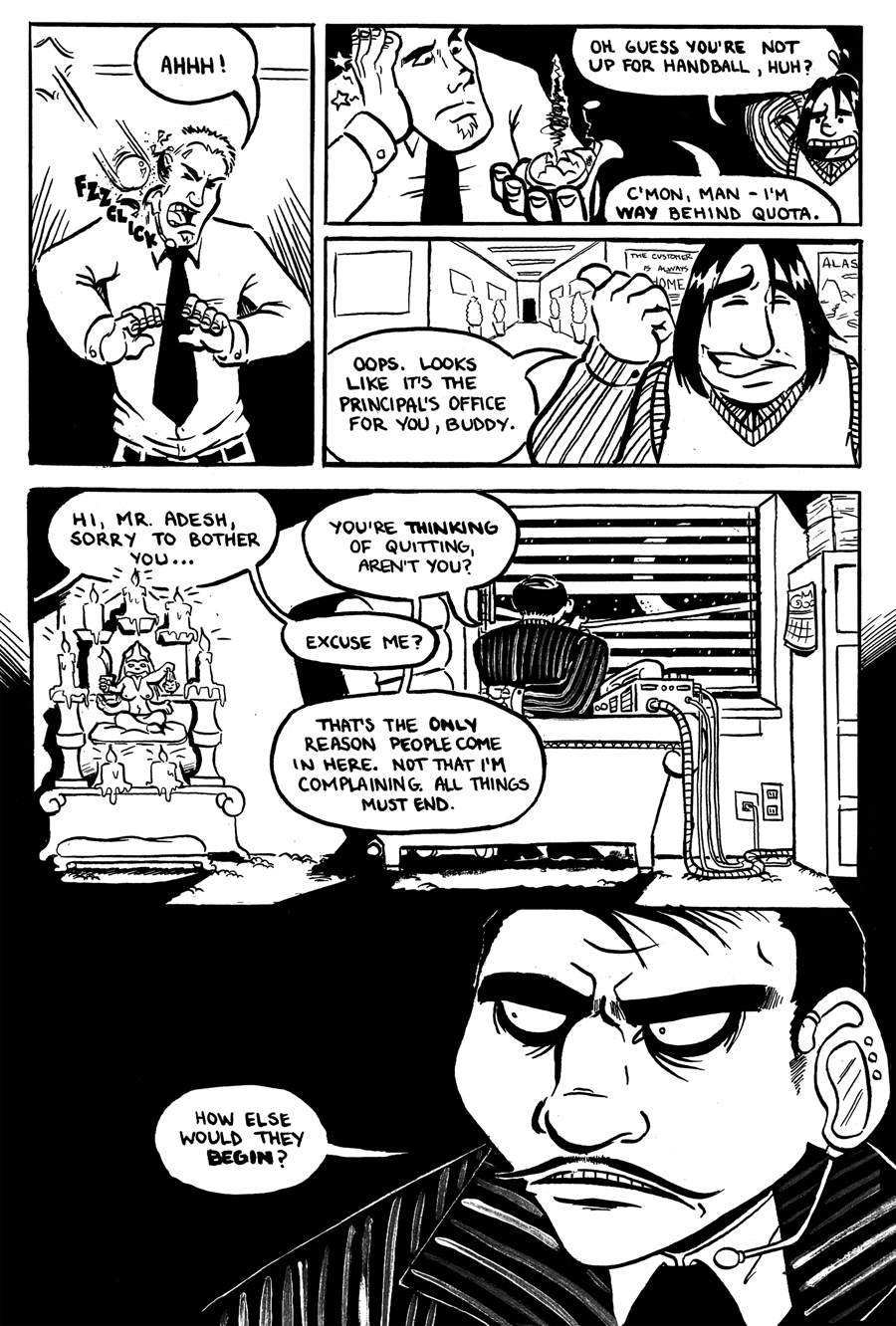 Freelance Blues #1 Preview Page