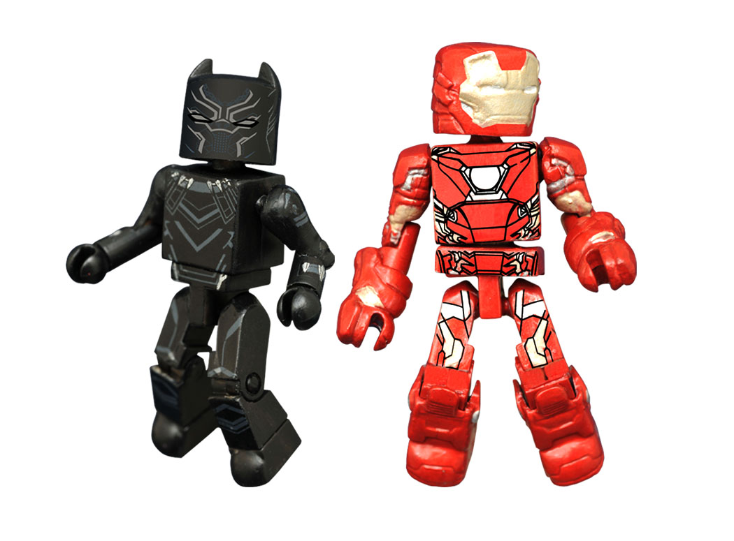 Diamond_Black Panther and IronMan MiniMates TwoPack_Specialty Stores_Spring 2016