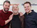 Ben Affleck, Harvey Weinstein and Matt Damon