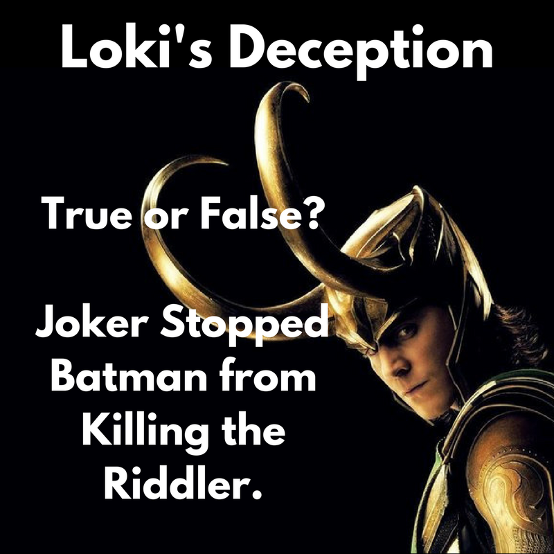 Loki's Deception War of Jokes and Riddles