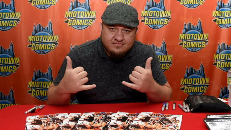 samoa joe wwe comics