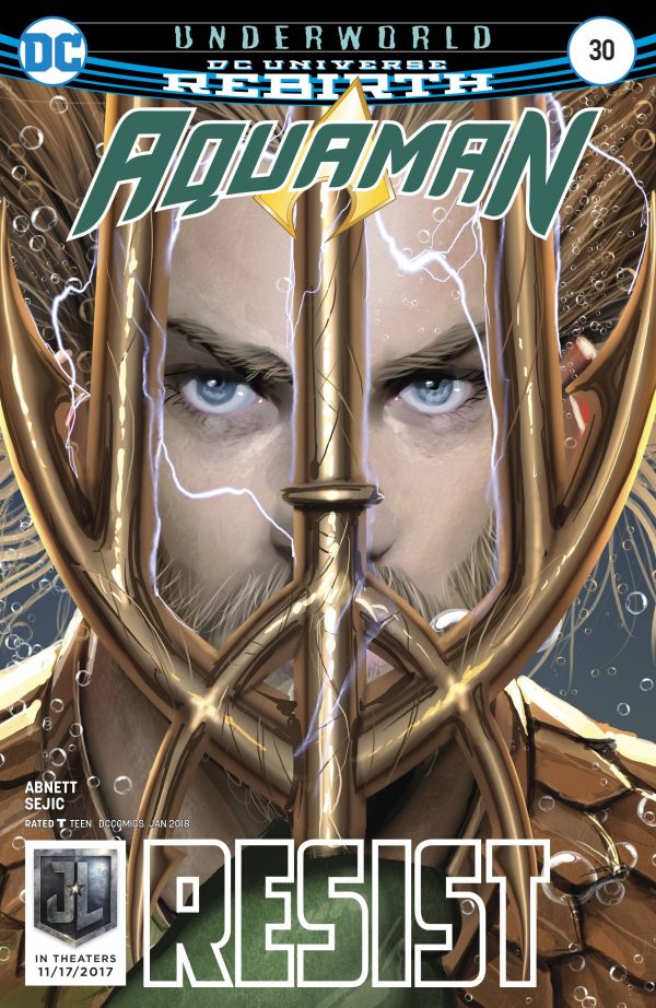 Aquaman 30 Cover resist