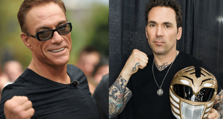 Jason David Frank and Jean-Claude Van Damme