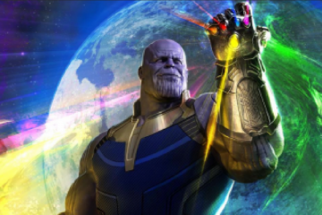 Thanos Avengers Poster