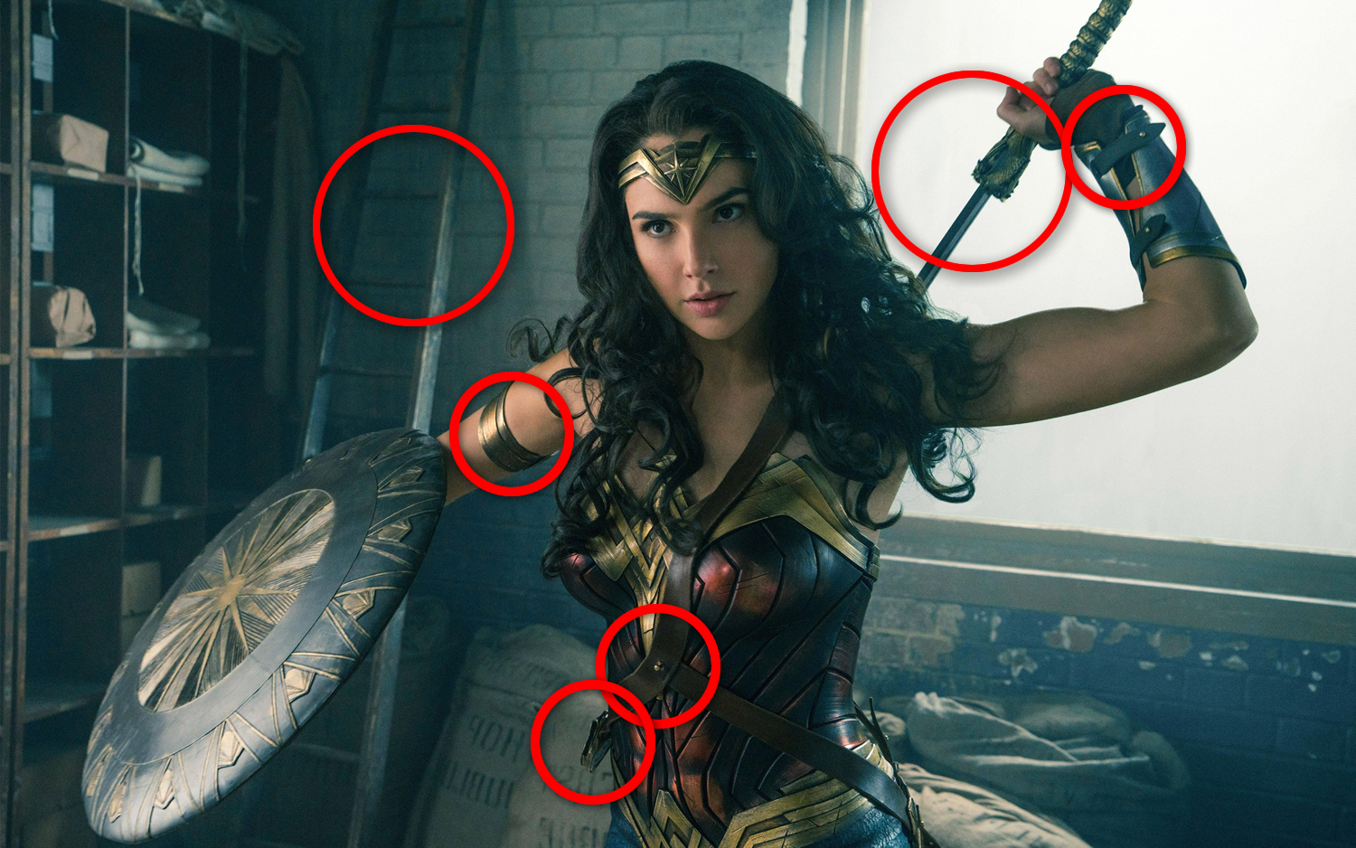 Can you Find All the Changes in this Wonder Woman Photo? - Bounding ...