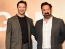 James Mangold and Hugh Jackman