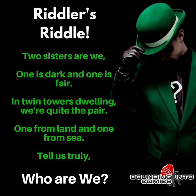 Riddler's Riddle: Two Sisters Are We - Bounding Into Comics