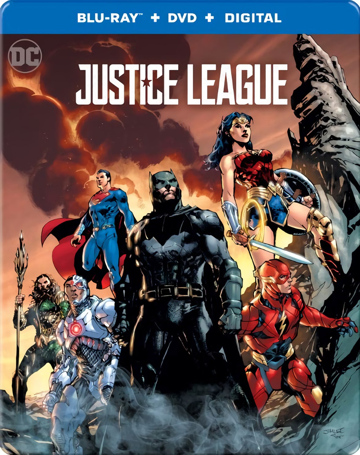Justice League blu-ray
