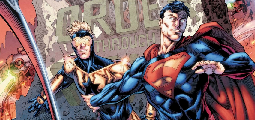 DC Comics - Superman and Booster Gold