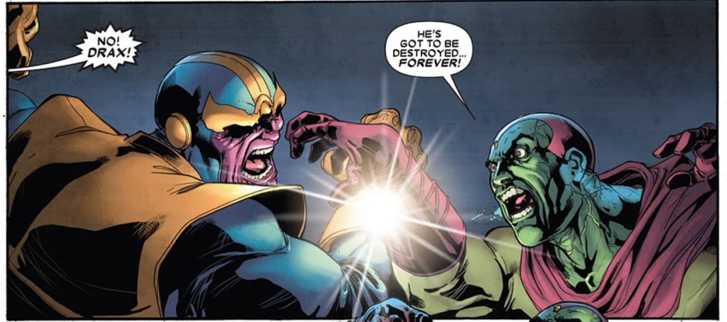 Thanos and Drax
