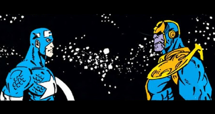 Captain America vs Thanos