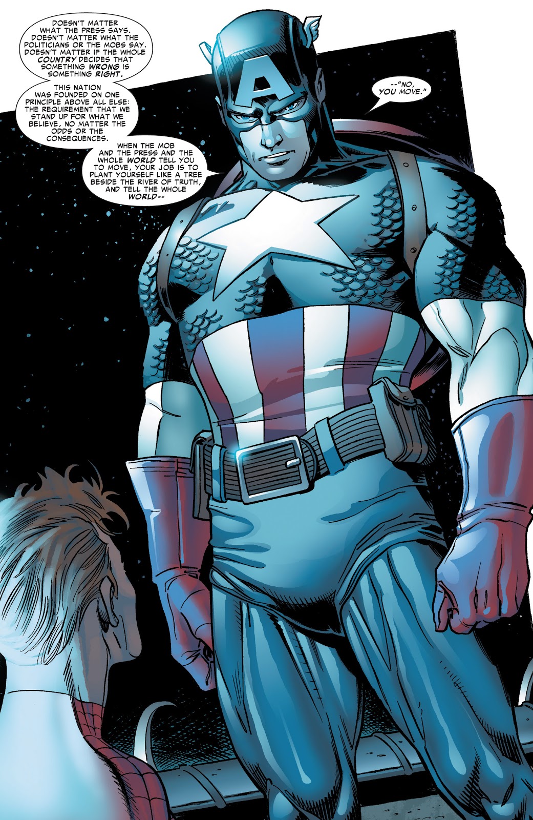 Captain America Amazing Spider-Man #537