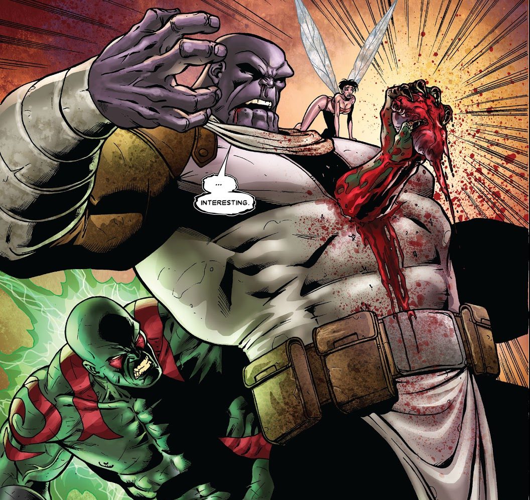 Drax Kills Thanos