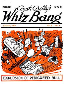 Whiz Bang Comic - Fawcett Publications 