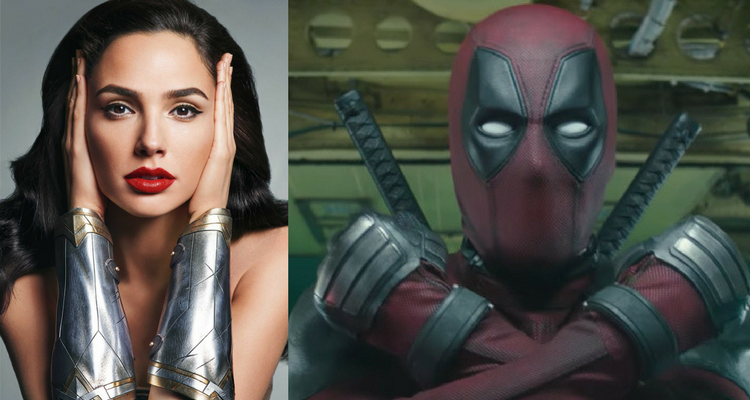 Gal Gadot and Deadpool