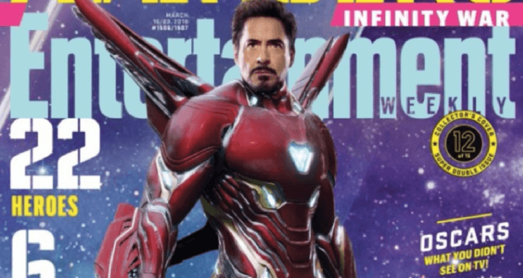 Iron Man Entertainment Weekly Cover